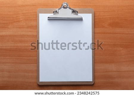 clip board with blank sheet on wooden background

Idioma de palabras clave:

 Royalty-Free Stock Photo #2348242575