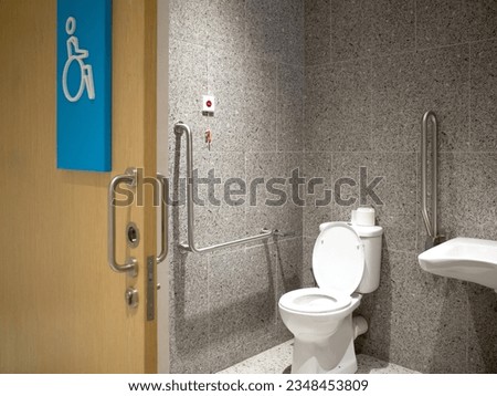 Washroom for persons with disability 