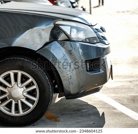 Pictures of cars that have an accident, have expertise, damage marks on car parts, car paint damage, accident insurance, insurance, life insurance, property damage.