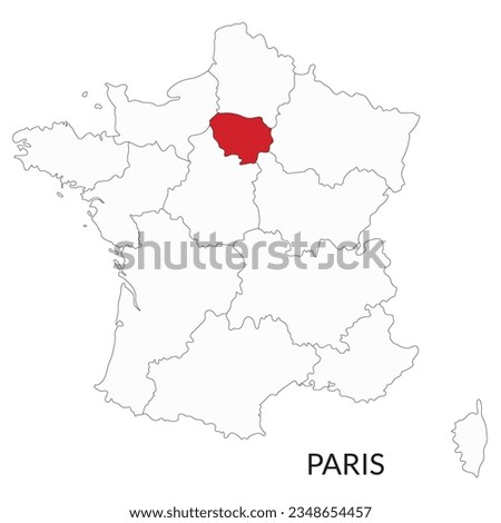Paris map, Paris city map, Capital city of France