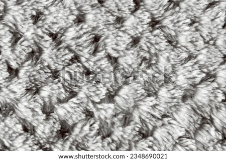 Carpet Texture, Black and white, close up