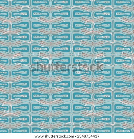 Modern abstract vector repeat pattern