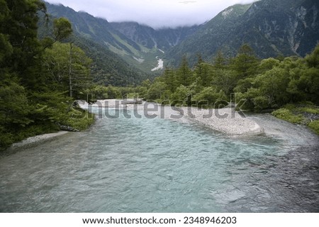 Photographed in Kamikochi Natural scenery of Japan