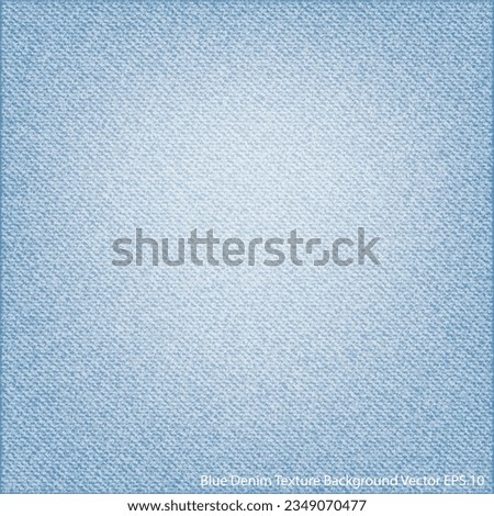 Blue Denim Texture Background, Vector Illustrator EPS.10 Royalty-Free Stock Photo #2349070477