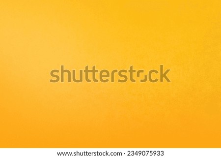 Blank Solid yellow orange tone color paint on environmental friendly cardboard box kraft paper texture background with space minimal style Royalty-Free Stock Photo #2349075933