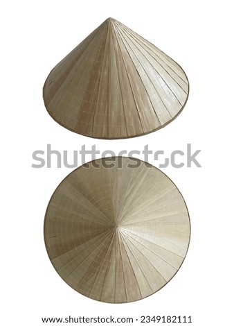 Hat cone on white background Royalty-Free Stock Photo #2349182111