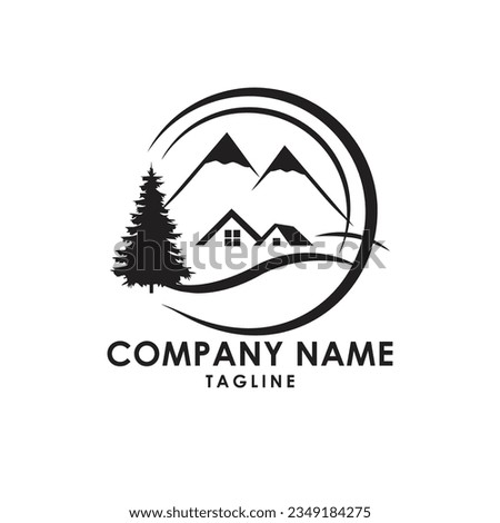 This is mountain logo design