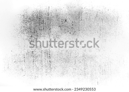 Experience the tactile allure of time-worn textures. This torn and porous surface reminiscent of weathered concrete evokes a sense of history and character against a pristine white backdrop Royalty-Free Stock Photo #2349230553