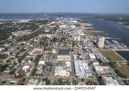Jacksonville Florida from a drone