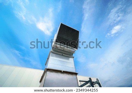 The air conditioning and ventilation system Royalty-Free Stock Photo #2349344255