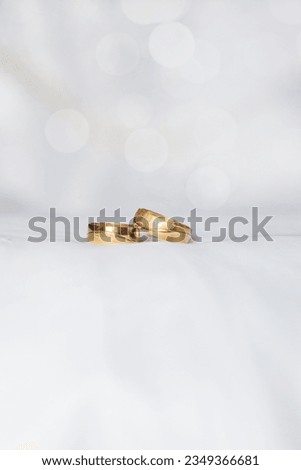 beautiful and luxury wedding rings Royalty-Free Stock Photo #2349366681