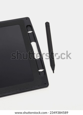 Graphic tablet for children with stylus
