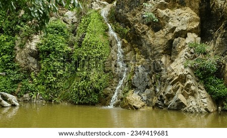 Pearl valley waterfall Anekal Bangalore. Muthyala Maduvu falls. Places to visit in Bengaluru Karnataka. 