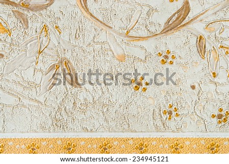 Seamless floral background with flowers 