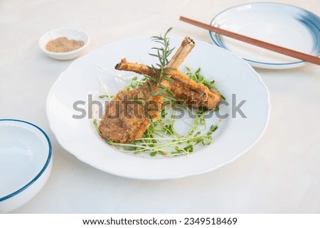 Chinese Food in display for the photo shoot in Tokyo, Japan. Nowadays in 2023, people rely on the food delivery service due to the COVID-19 in 2020