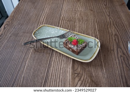 Desert as sweet food in display for the photo shoot in Tokyo, Japan. Nowadays in 2022, people rely on the food delivery service due to the COVID-19 in 2020
