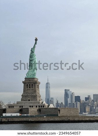 The queen on New York City, The Statue of Liberty