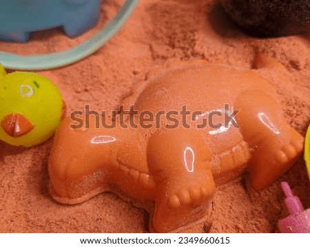children's sand toys and several kinds of colorful children's toys
