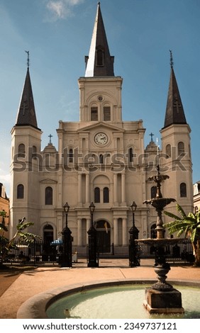Castle in downtown New Orleans