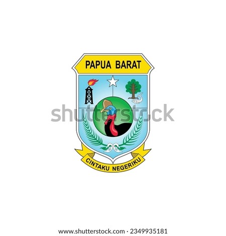 LAMBANG-PAPUA-BARAT Stock Vector Images - Avopix.com