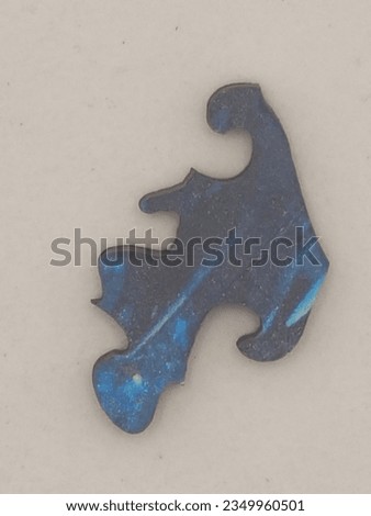 Blue texture forming a background 
