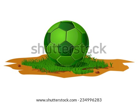 Soccer is life vector