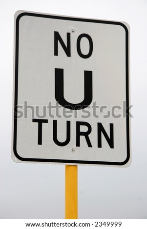 Traffic Sign - No U Turn