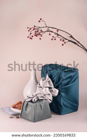 Holiday Chuseok gift concept photo 
 Royalty-Free Stock Photo #2350169833