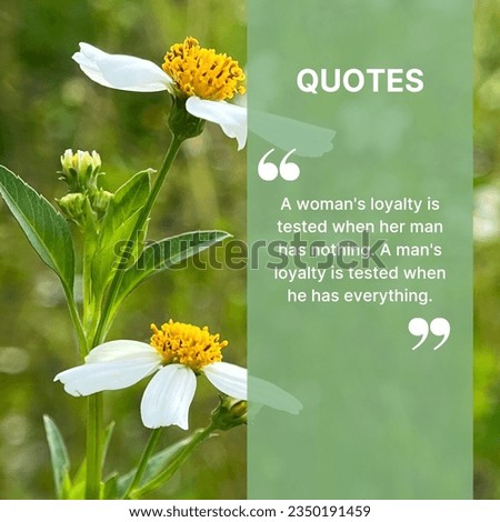 Inspirational life quote for women with green background