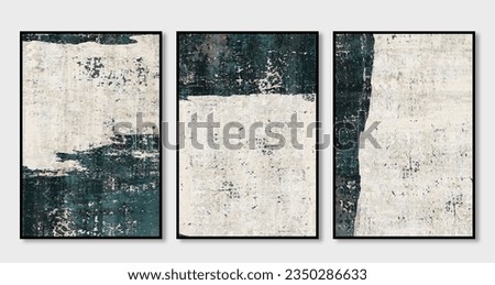 A set of abstract art paintings. artwork, abstract background texture, wallpaper, carpet, wall art