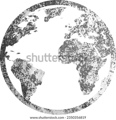 world map texture as the background