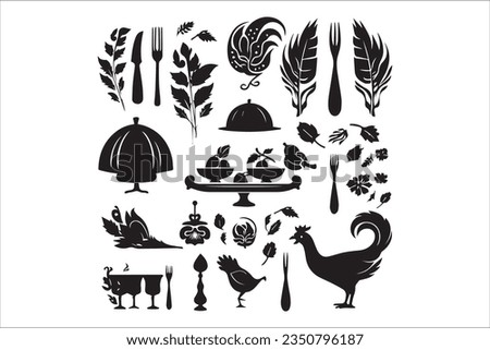 Thanks giving Turkey Silhouette turkey day vector elements

You will get editable Eps files. 