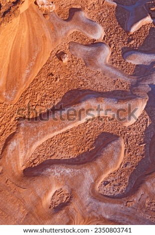 Erosion grooves; Little Finland; Filigree, Ice swirl; White Pocket, Arizona