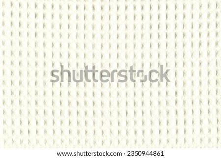 Natural white cotton fabric. A soft napkin. Natural fabric background.