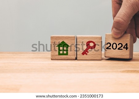 2024, Business and financial concept, housing market analysis, construction costs, housing prices, hiring flat, Malejace or rising mortgage rates