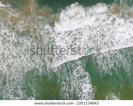 Waves sea water surface nature background,High quality sea top view, Bird's eye view ocean,Sea ocean waves water background