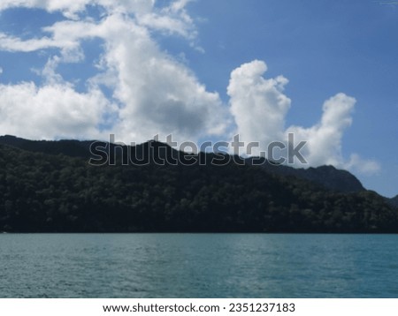 Lake view at Langkawi Island 