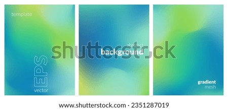 Abstract liquid background layout. Bright color blend. Blurred fluid effect. Gradient mesh. Mockup modern design template for posters, ad banners, brochures, flyers, covers, websites. EPS vector image Royalty-Free Stock Photo #2351287019