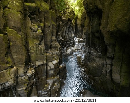 Macho Monte canyon, Cuesta de Piedra, Chiriqui, Panamá - stock photo Royalty-Free Stock Photo #2351298811