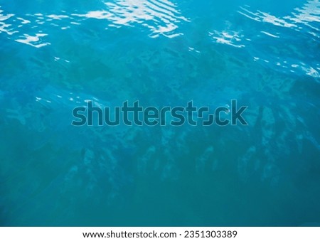 Blue water textured background, JPG high quality image