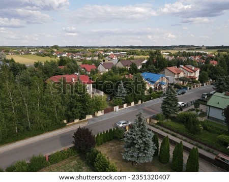 Polish Landscape City Village Drone Pictures