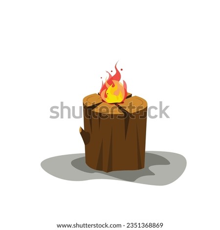 Wood fire free vector file_ fire free vector files