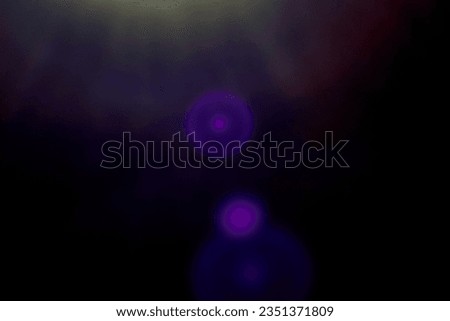 various flare and lighting effects with black background for editing composites, backgrounds and software layering applications 