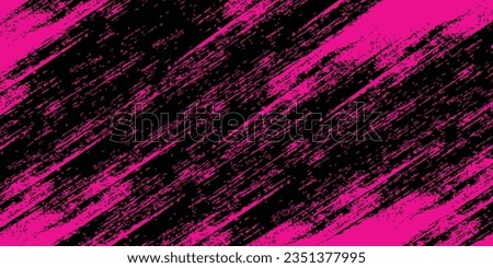 Abstract pink grunge patterns on dark background banner design. Vector illustration. 