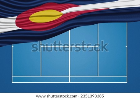 Colorado state Wavy Flag Tennis Court, Colorado Hard court