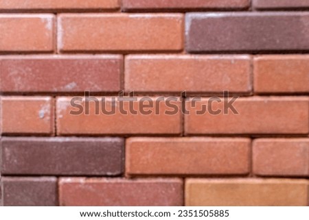 Old and aged red brick wall texture background with vignetting. Red Brick Wall. Brick wall.