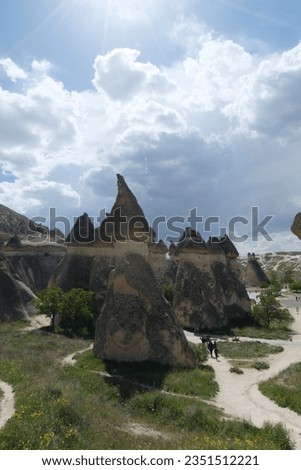 Türkiye Nevşehir Cappadocia Ancient City Peribacalari