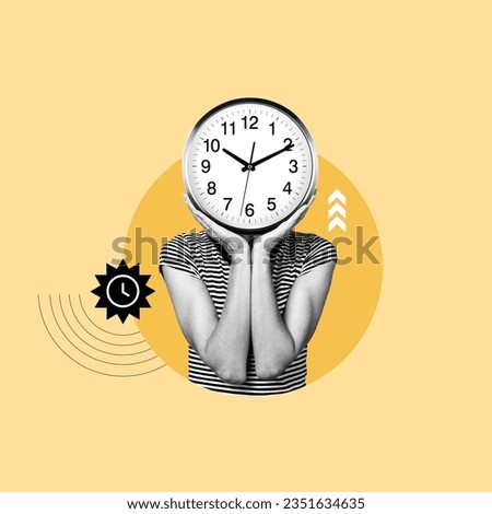 little time, time goes fast, teenager with time, worried about time, young man with clock