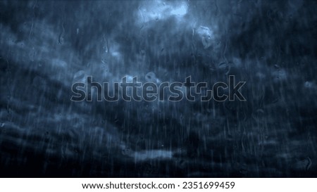 night shower rain - dark pretty backdrop - photo of nature