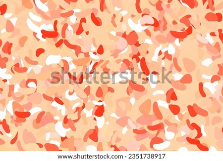 Light Red vector pattern with chaotic shapes. Colorful chaotic forms with gradient in modern style. Best smart design for your business.
